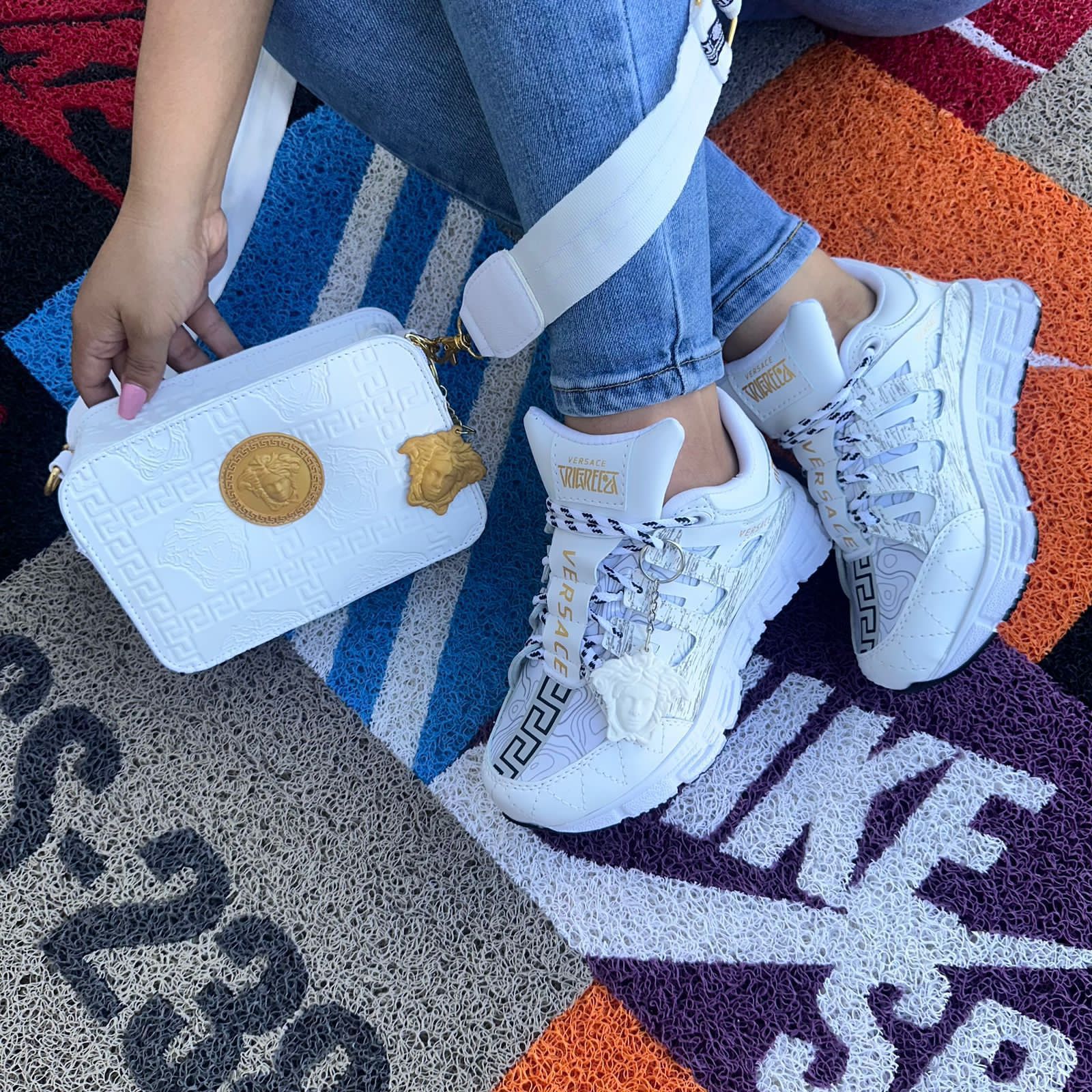 COMBO VERSACE TENNIS+ BOLSO